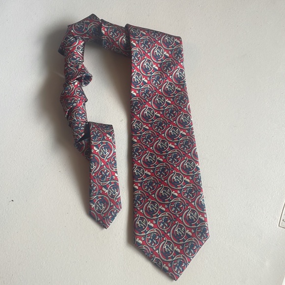 Bert Pulitzer silk tie made in the USA - Picture 3 of 8